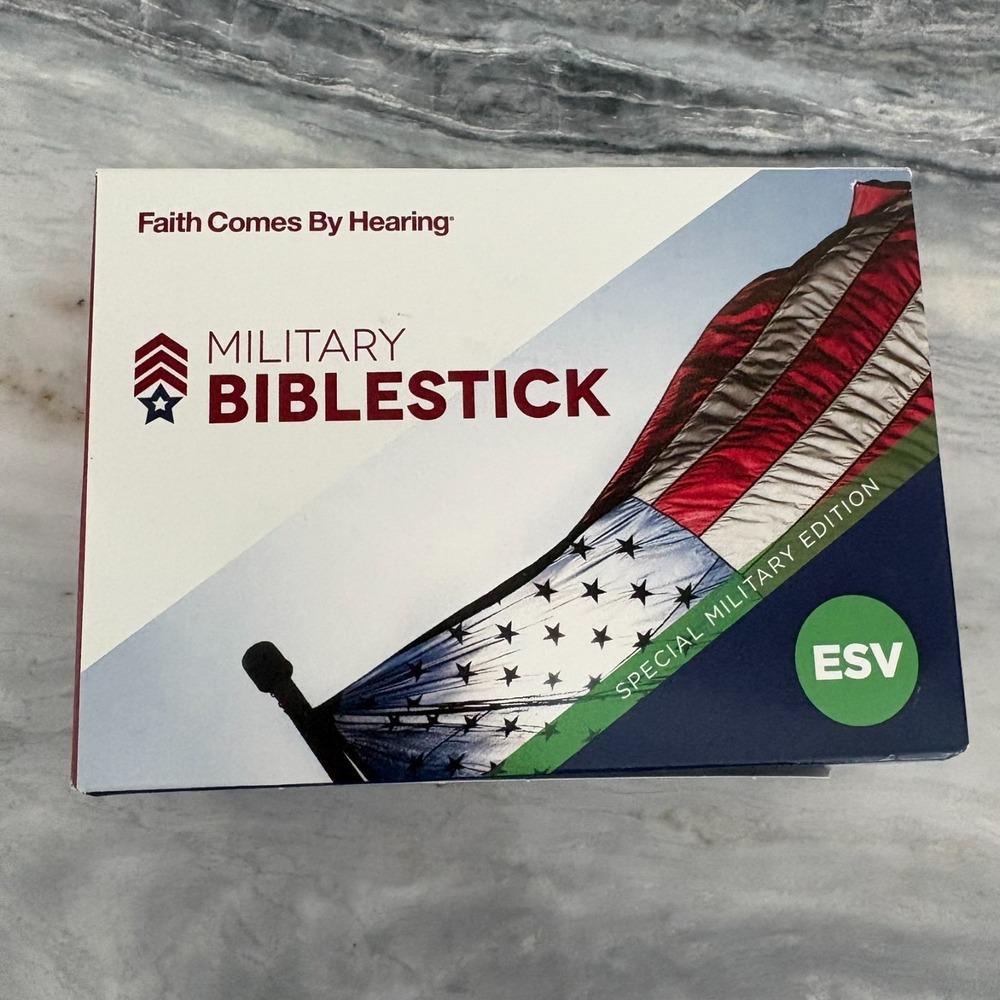 NEW Military Bible Stick ESV Special Edition Testament MP3 Audio Drama Player